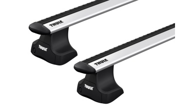 Багажник (комплект) для гладкого даху Thule WingBar EVO + Thule 754 (7105)+ Kit 1ххх б/в