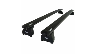 Багажник (комплект) для авто з інтегрованими рейлінгами Thule WingBar EVO Black + Thule 753 + Kit 4ххх б/в