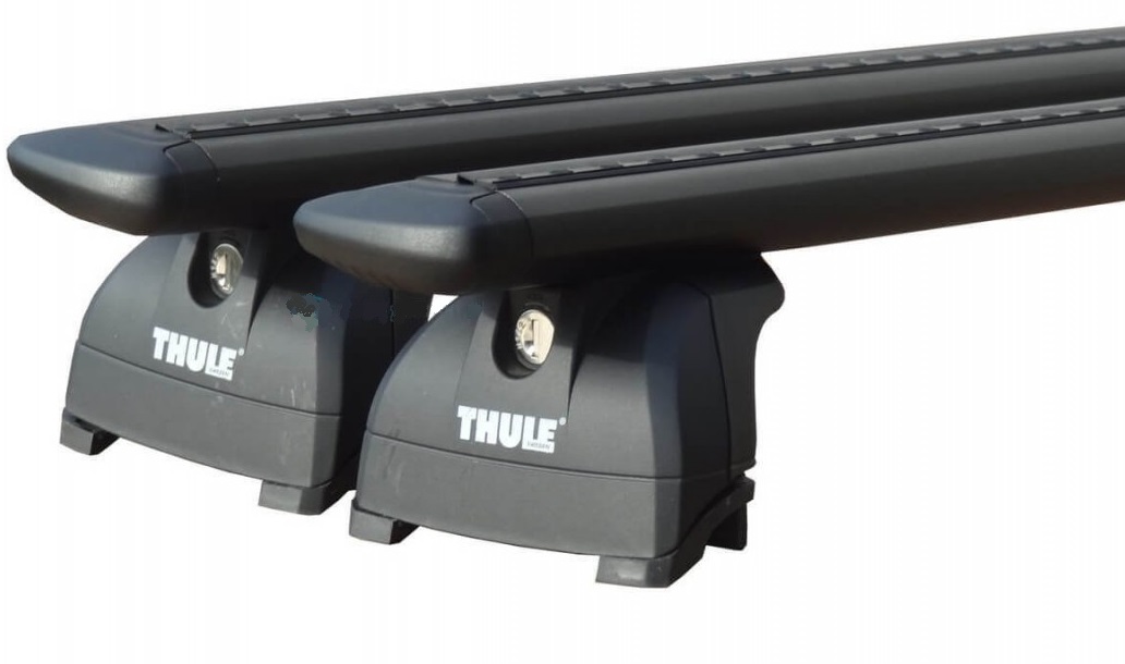 Thule WingBar EVO Black б/в комплект на інтегровані рейлінги Багажник (комплект) для авто з інтегрованими рейлінгами Thule WingBar EVO Black + Thule 753 + Kit 4ххх б/в