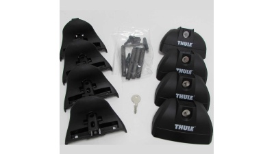 Опори Thule Rapid System 753 (4шт) для авто з штатними місцями або з інтегрованими рейлінгами б/в як 7106 і 7107