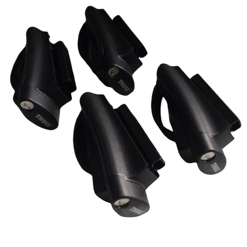Опоры Thule Rapid System 775 (4шт) для автомобилей с рейлингами б/у Опори Thule Evo Oversize Rail 7108 (4шт) для авто с рейлінгами б/в