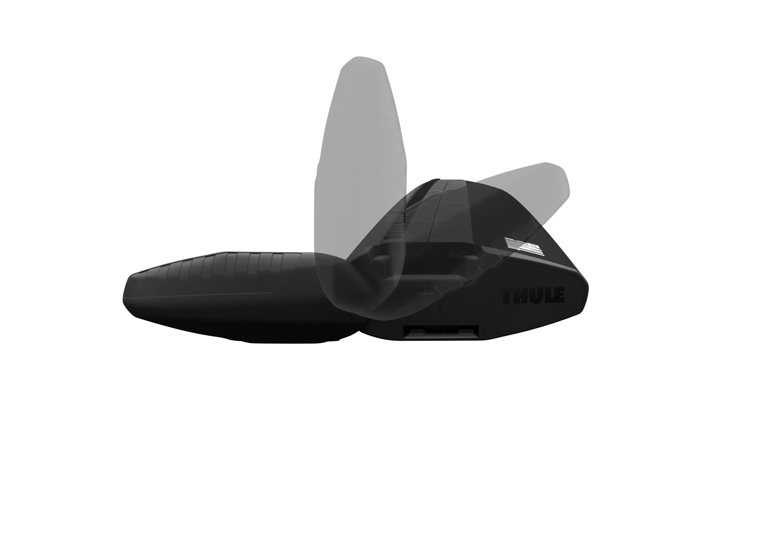 Thule Wingbar Evo Alu Black Поперечины Thule WingBar Evo 135 черный TH 7114B